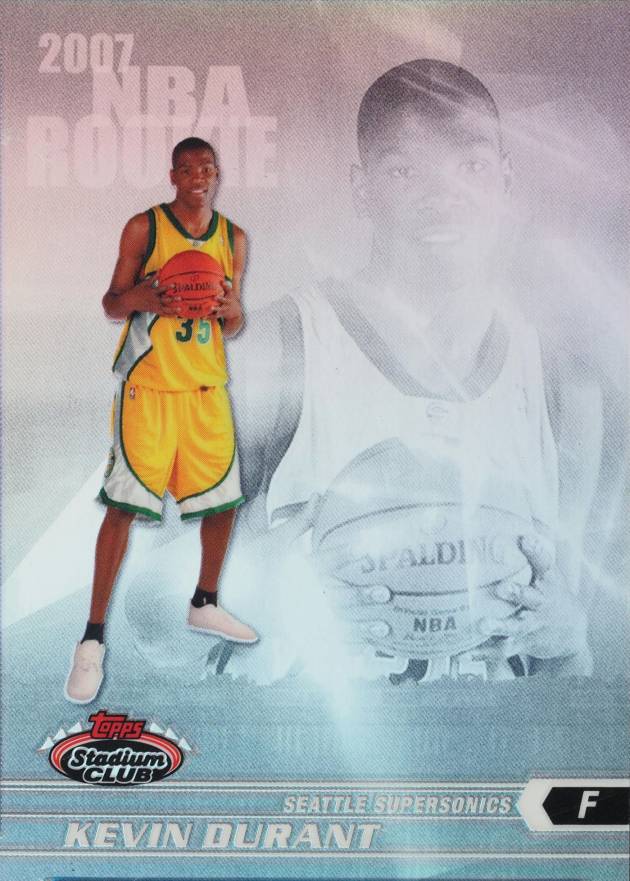 2007 Stadium Club Kevin Durant #102 Basketball Card