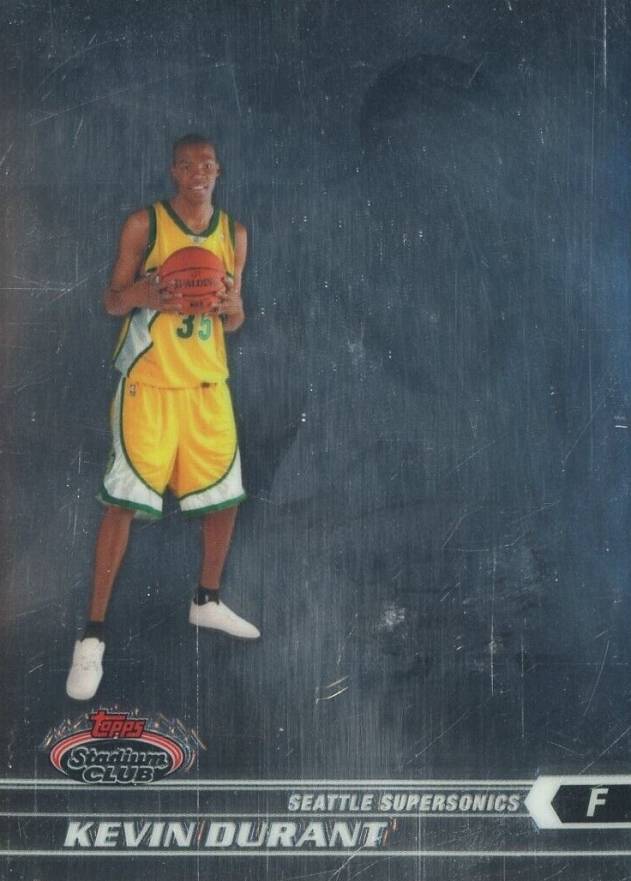 2007 Stadium Club Kevin Durant #102 Basketball Card