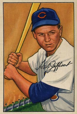 1952 Bowman Hal Jeffcoat #104 Baseball Card