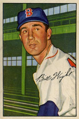 1952 Bowman Bill Wight #117 Baseball Card