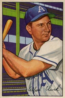 1952 Bowman Allie Clark #130 Baseball Card