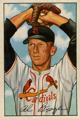 1952 Bowman Al Brazle #134 Baseball Card