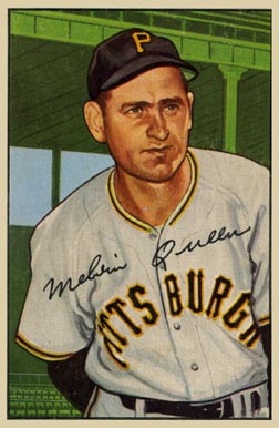 1952 Bowman Mel Queen #171 Baseball Card