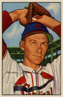 1952 Bowman Harry Brecheen #176 Baseball Card