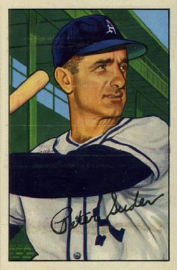 1952 Bowman Pete Suder #179 Baseball Card