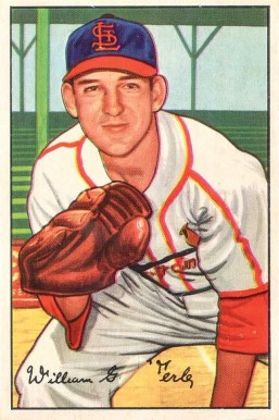 1952 Bowman Bill Werle #248n Baseball Card