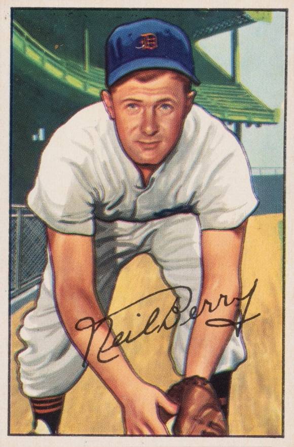 1952 Bowman Neil Berry #219 Baseball Card