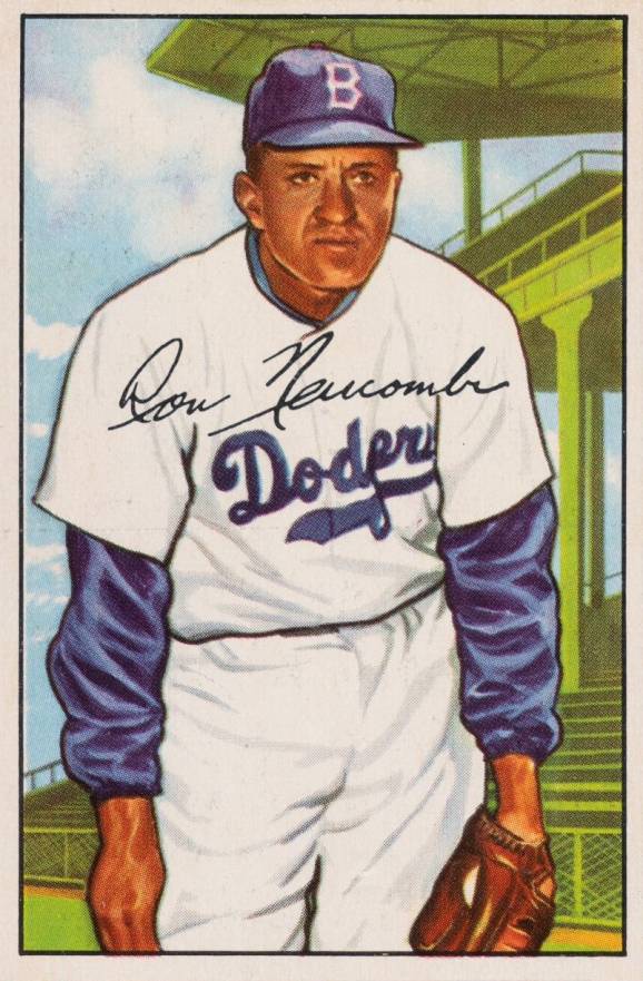 1952 Bowman Don Newcombe #128 Baseball Card