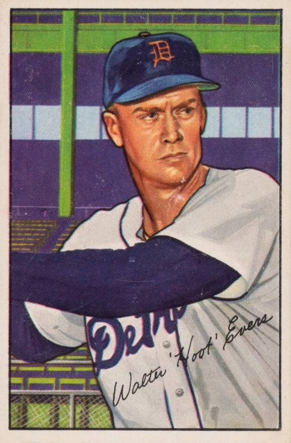 1952 Bowman Hoot Evers #111 Baseball Card