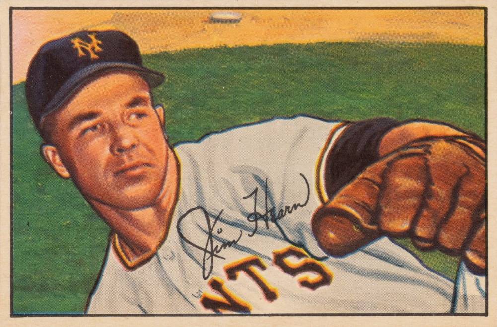 1952 Bowman Jim Hearn #49 Baseball Card