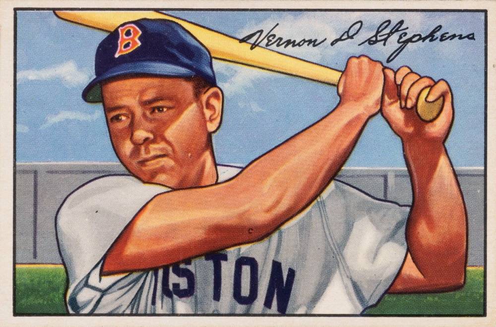 1952 Bowman Vern Stephens #9 Baseball Card