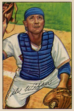 1952 Bowman Del Wilber #225 Baseball Card