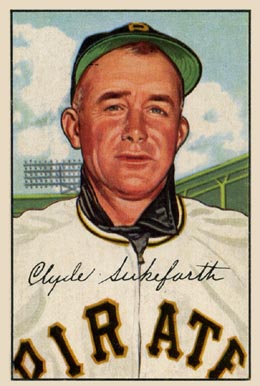 1952 Bowman Clyde Sukeforth #227 Baseball Card