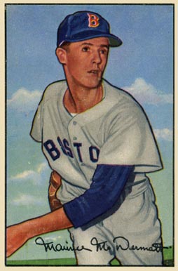 1952 Bowman Maurice McDermott #25 Baseball Card