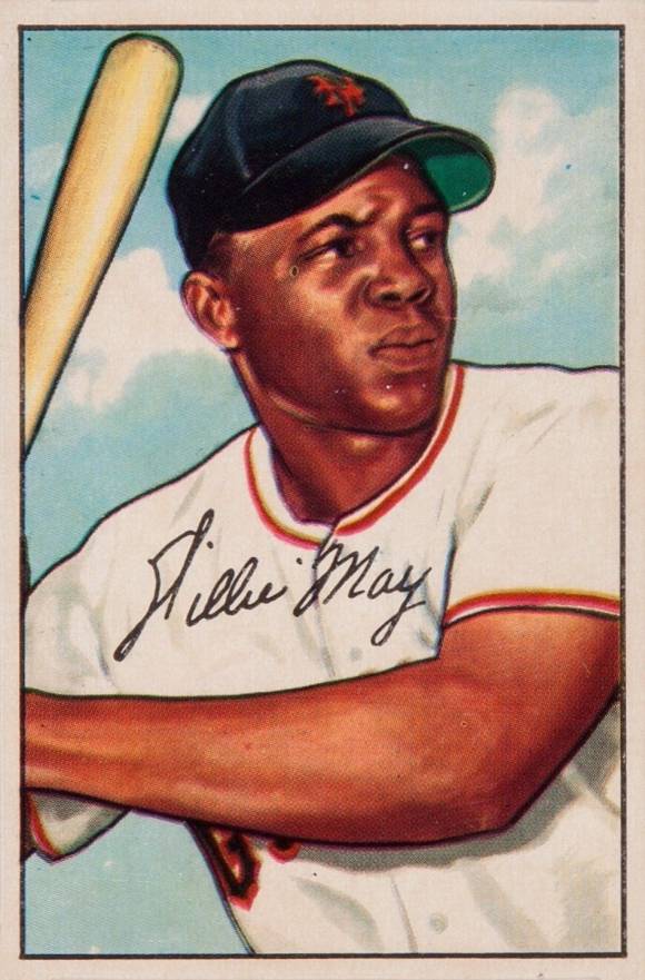 1952 Bowman Willie Mays #218 Baseball Card