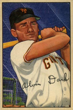 1952 Bowman Al Dark #34 Baseball Card