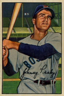 1952 Bowman Johnny Pesky #45 Baseball Card