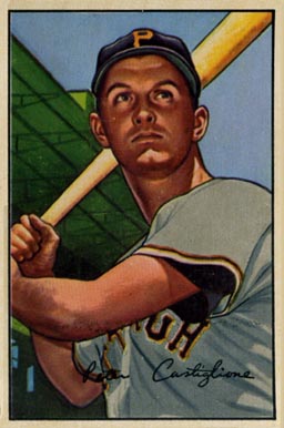 1952 Bowman Pete Castiglione #47 Baseball Card