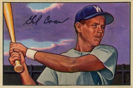 1952 Bowman Gil Coan #51 Baseball Card