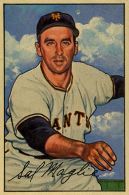 1952 Bowman Sal Maglie #66 Baseball Card