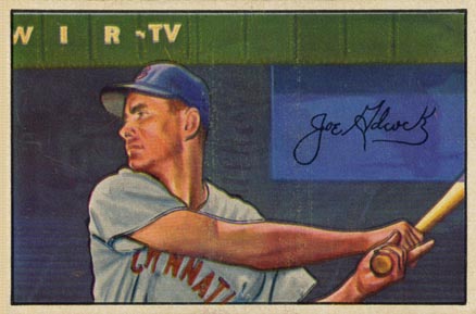 1952 Bowman Joe Adcock #69 Baseball Card