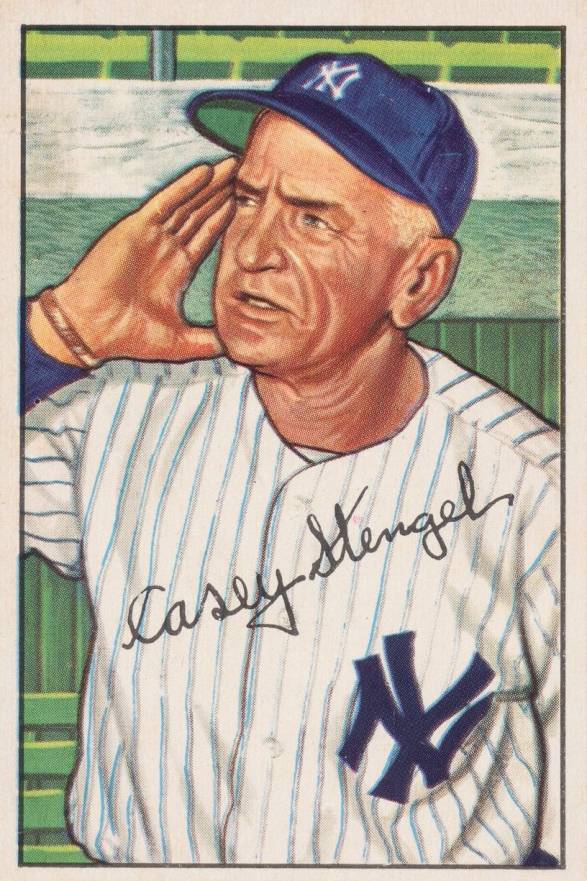 1952 Bowman Casey Stengel #217 Baseball Card