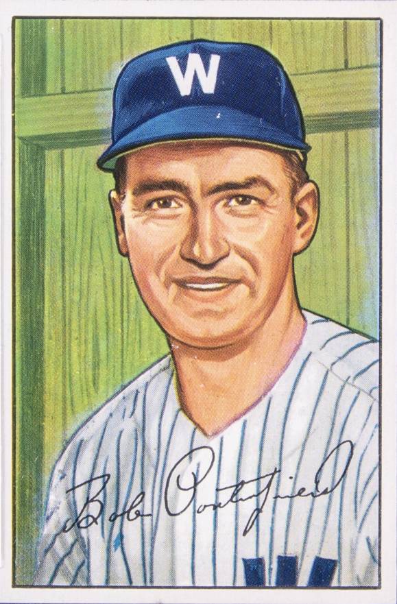 1952 Bowman Bob Porterfield #194 Baseball Card