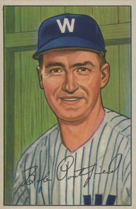 1952 Bowman Bob Porterfield #194 Baseball Card