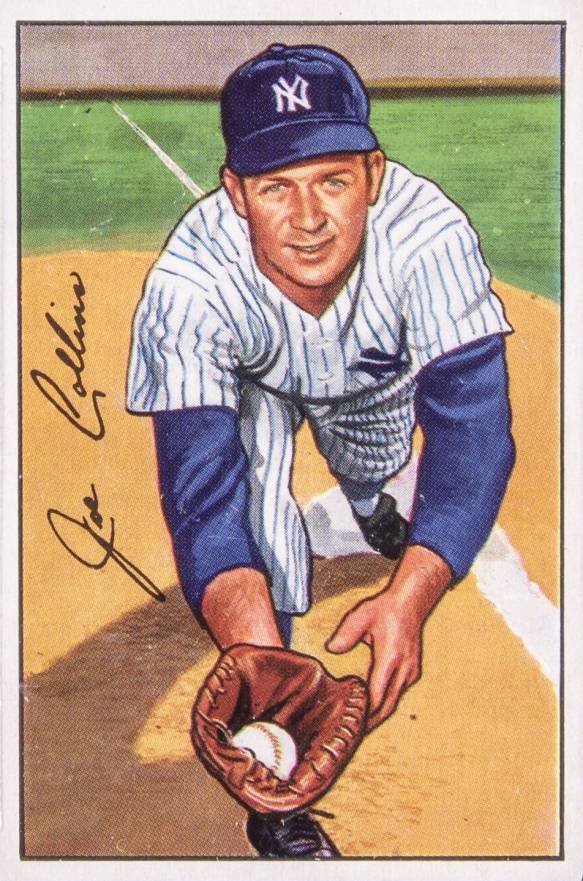 1952 Bowman Joe Collins #181 Baseball Card