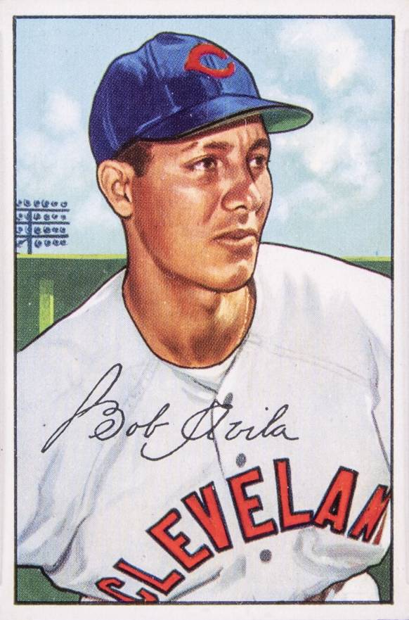 1952 Bowman Bob Avila #167 Baseball Card