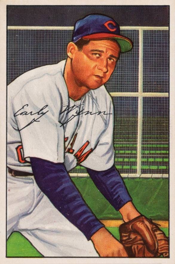 1952 Bowman Early Wynn #142 Baseball Card