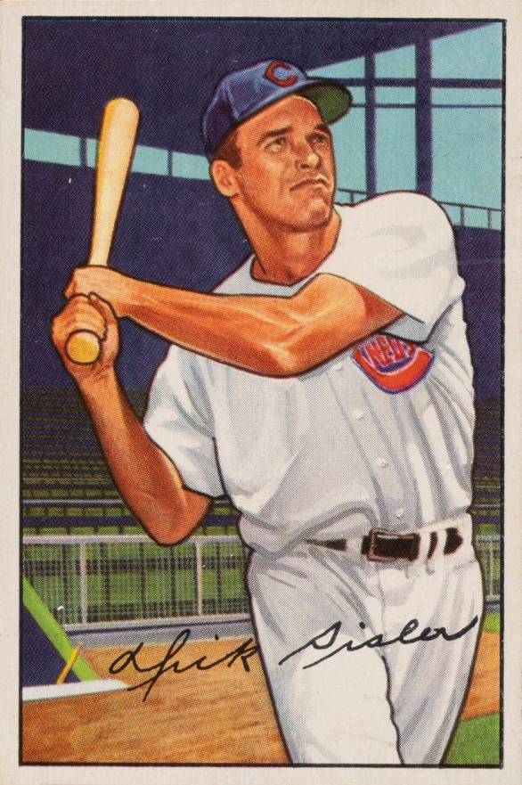 1952 Bowman Dick Sisler #127 Baseball Card
