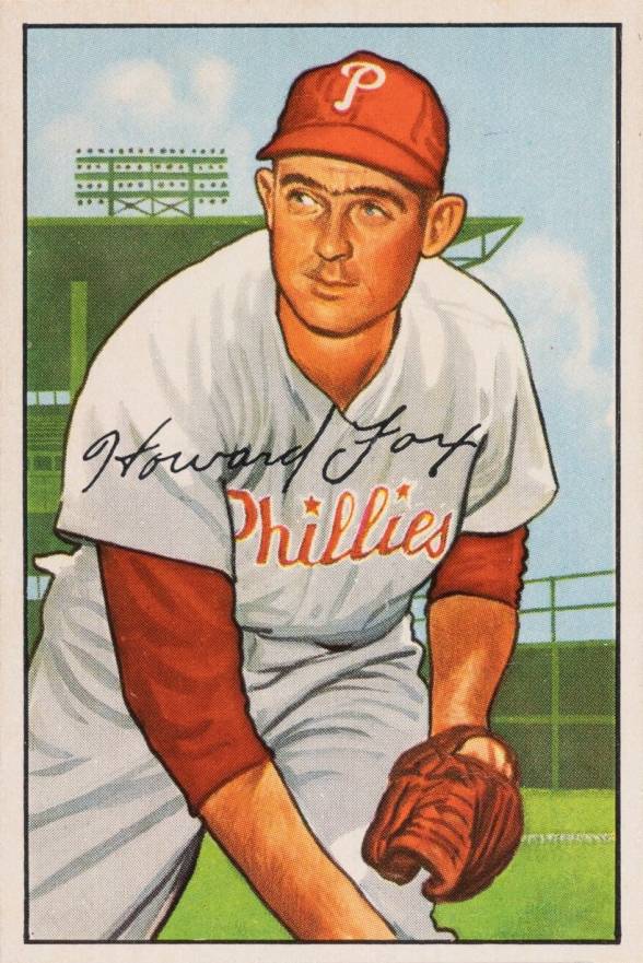 1952 Bowman Howie Fox #125 Baseball Card