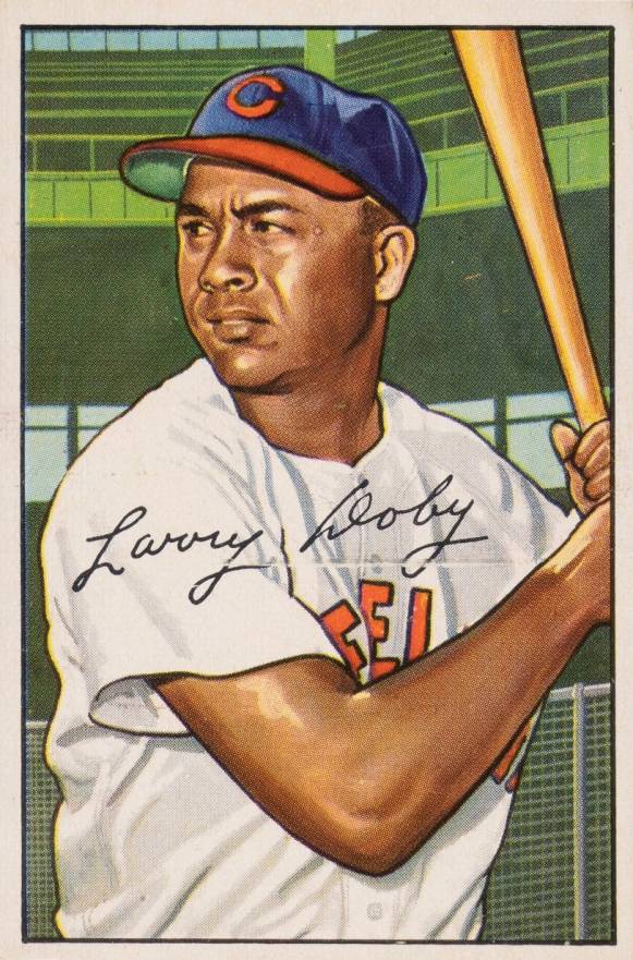 1952 Bowman Larry Doby #115 Baseball Card