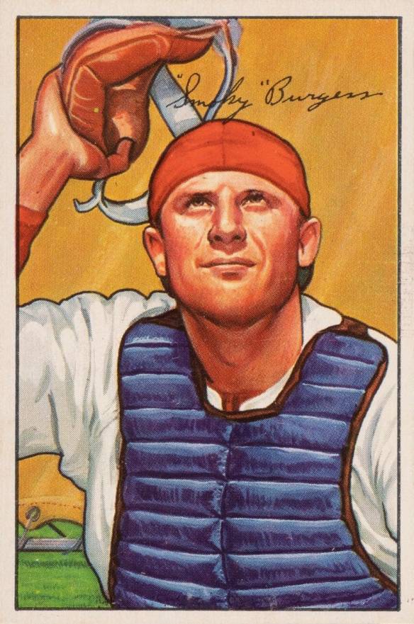 1952 Bowman Smoky Burgess #112 Baseball Card