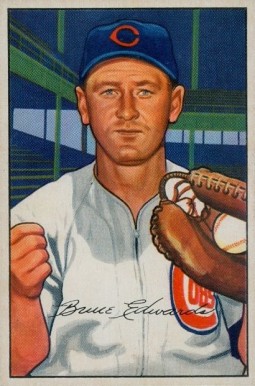 1952 Bowman Bruce Edwards #88 Baseball Card