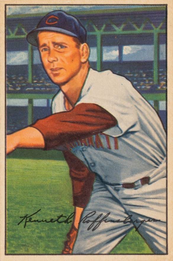 1952 Bowman Ken Raffensberger #55 Baseball Card