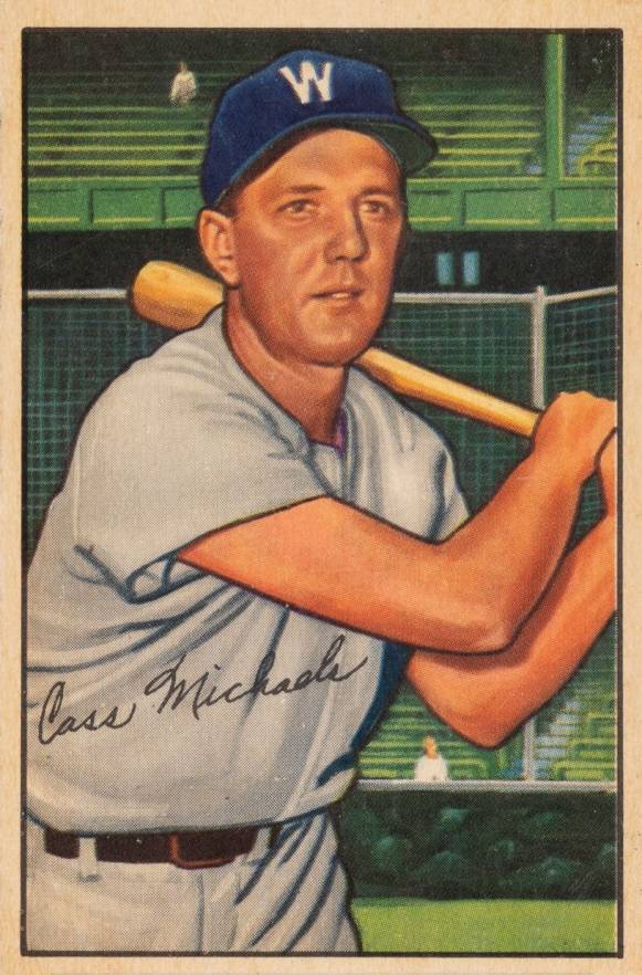 1952 Bowman Cass Michaels #36 Baseball Card