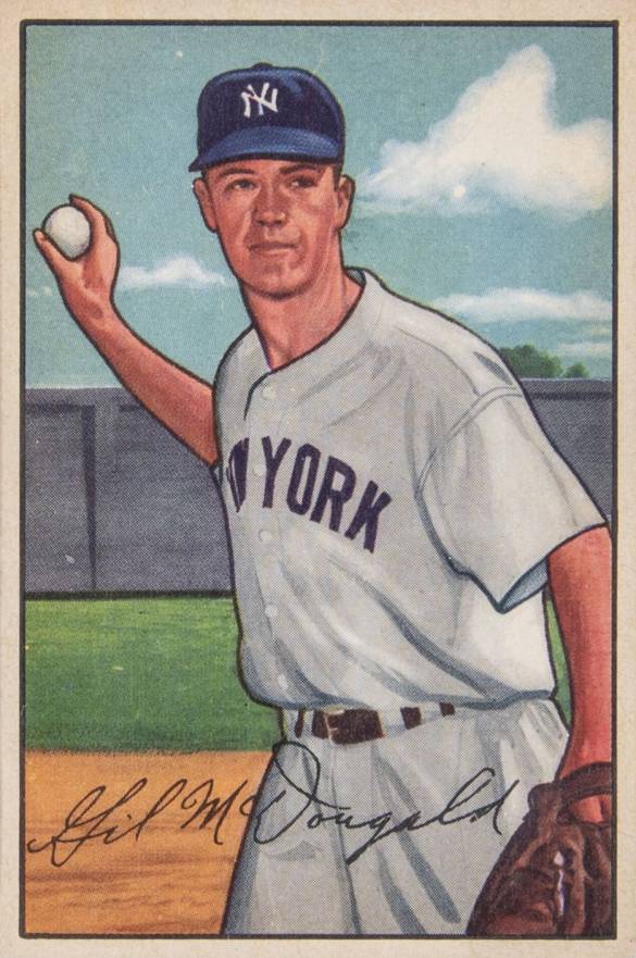 1952 Bowman Gil McDougald #33 Baseball Card