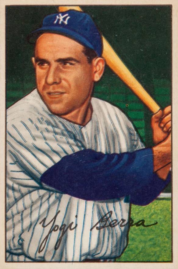 1952 Bowman Yogi Berra #1 Baseball Card