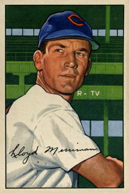 1952 Bowman Lloyd Merriman #78 Baseball Card