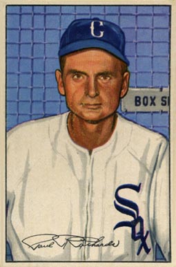1952 Bowman Paul Richards #93 Baseball Card