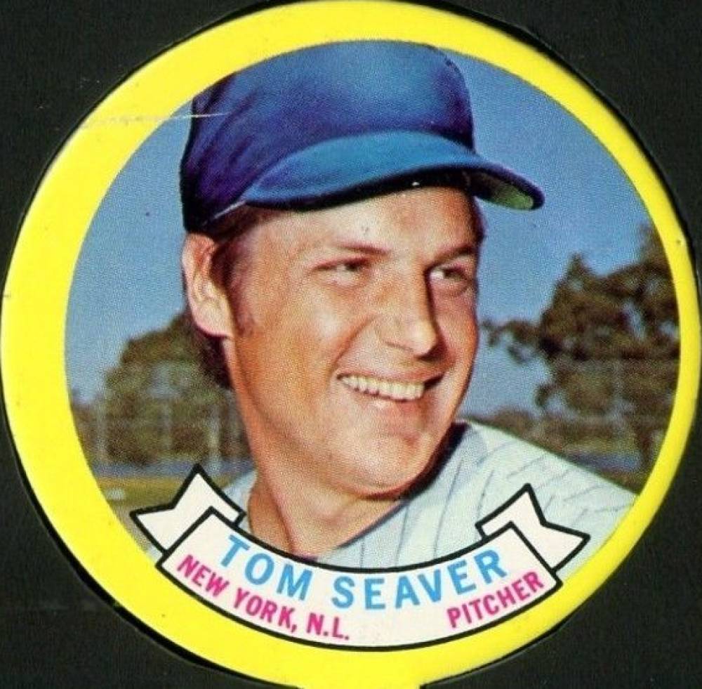 1973 Topps Candy Lids Tom Seaver # Baseball Card