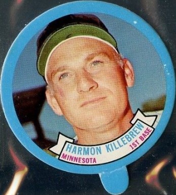 1973 Topps Candy Lids Harmon Killebrew # Baseball Card