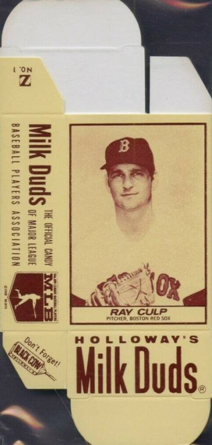 1971 Milk Duds Complete Box Ray Culp #7 Baseball Card