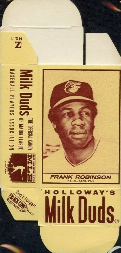 1971 Milk Duds Complete Box Frank Robinson #17 Baseball Card