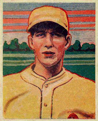 1933 George C. Miller Bob "Lefty" Grove # Baseball Card