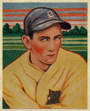 1933 George C. Miller Charlie Gehringer # Baseball Card