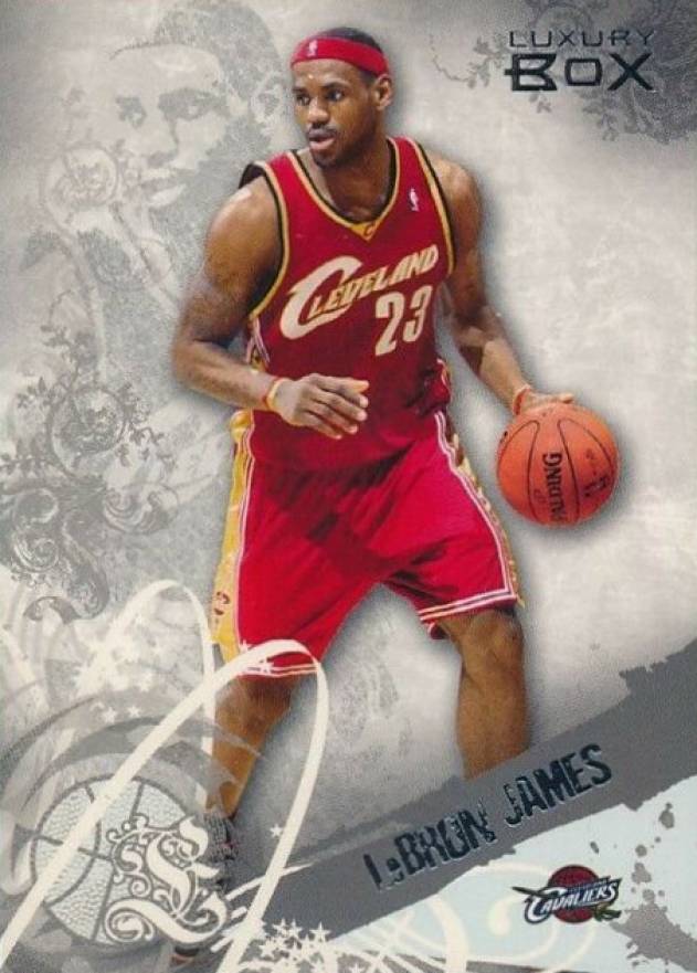 2006 Topps Luxury Box LeBron James #23 Basketball Card