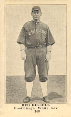 1917 Weil Baking Co. Reb Russell #146 Baseball Card